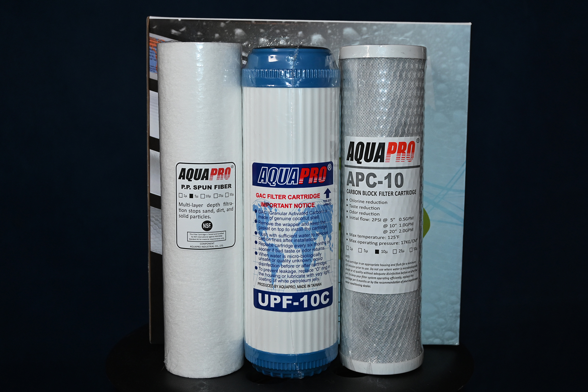 102-AP набор фильтров для: Atoll A-550 серий: STD, Патриот, Premium .
